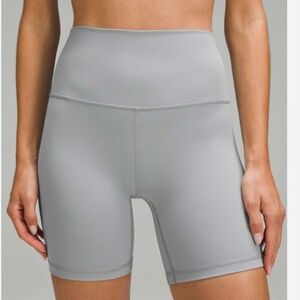 Lululemon Rhino Grey Align Shorts 6"